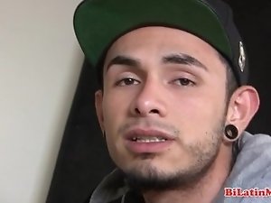 Big dick thug  Latino jerking off