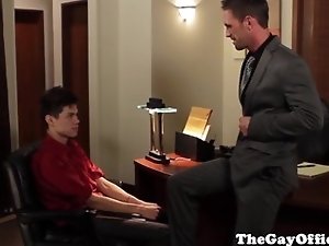 Gaysex office hunks sucks and fucked